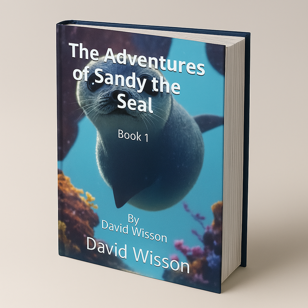 Cover of Sandy the Seal Stories Book 1 by David Wisson