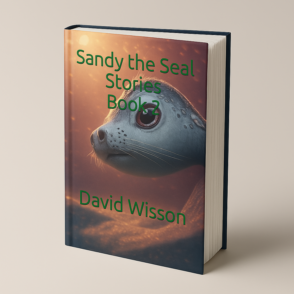 Cover of Sandy the Seal Stories Book 2 by David Wisson